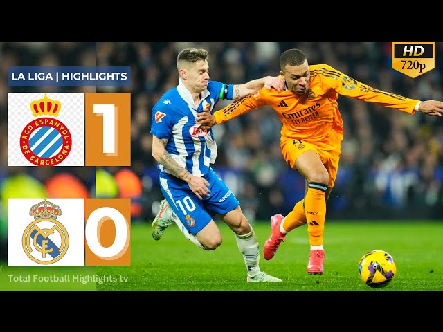 HIGHLIGHTS | Espanyol 1-0 Real Madrid | La Liga 2024-2025