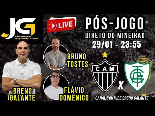 🚨AO VIVO DO MINEIRÃO🚨 PÓS-JOGO ATLÉTICO X AMÉRICA