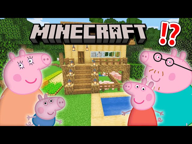 Peppa Pig Family Play Minecraft 169