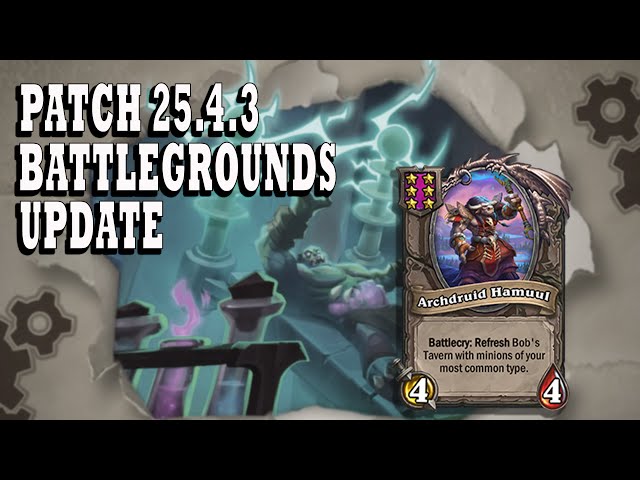 SO MANY CHANGES! Patch 25.4.3 Hearthstone Battlegrounds