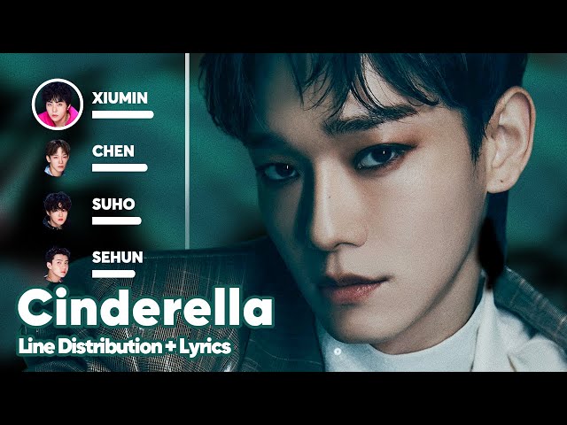 EXO - Cinderella (Line Distribution + Lyrics Karaoke) PATREON REQUESTED