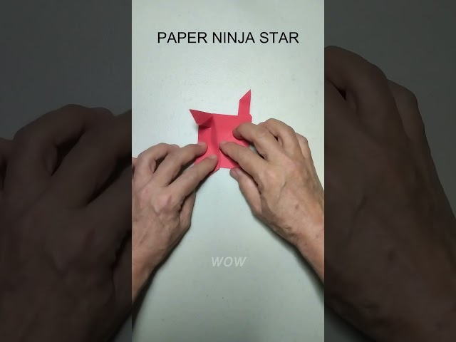 Create an AMAZING PAPER NINJA STAR in Just a Few Minutes | Origami Ninja Star Instructions