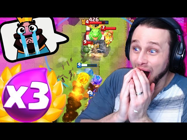 IS THIS the BEST DECK for 3X ELIXIR in CLASH ROYALE?!