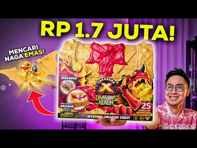 SUMPAH, INI TREASURE X TERBAIK YANG PERNAH GUE BELI! | Treasure X Lost Lands Dragons Realm