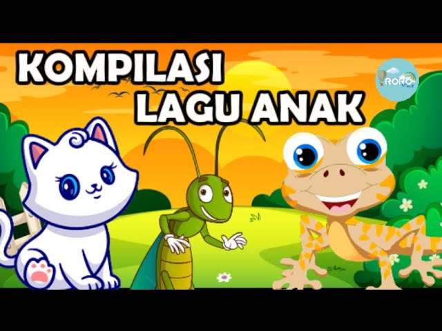 lagu anak kucing meong-meong, Balonku ada lima, Cicak-cicak di dinding // Roro Kids