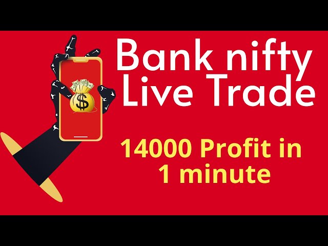 Bank Nifty live trading | 14000 profit in 1 minute | Intraday Trading | options buying