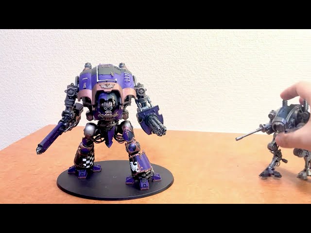 How to magnetize a Questoris Knight and Armiger.