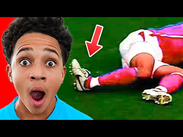 World’s *CRAZIEST* Football Injuries ft. KID RONALDO