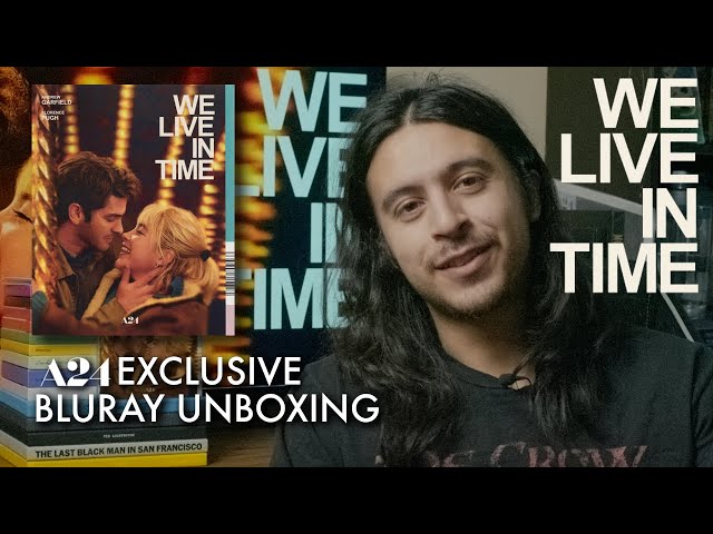 We Live In Time | A24 Exclusive Blu-ray Unboxing