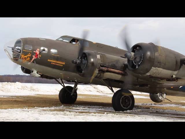 Movie Memphis Belle extended warmup/runup