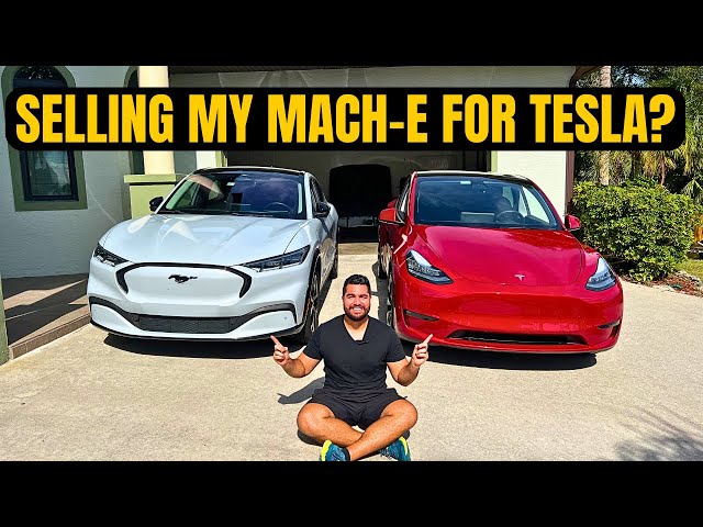 TESLA MODEL Y REVIEW FROM MACH-E OWNER