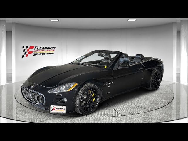 2011 Maserati Granturismo C Test Drive and Walk Around