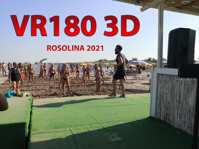 ROSOLINA BEACH 2021 - JahooVR - VR180 - PADOVA RADIO