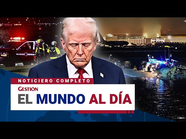 🔴Noticias del 30 de enero: INICIAN INVESTIGACIONES POR ACCIDENTE AÉREO EN EE.UU. |Noticiero completo