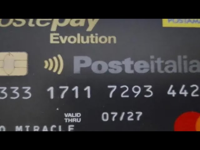 Credit card.