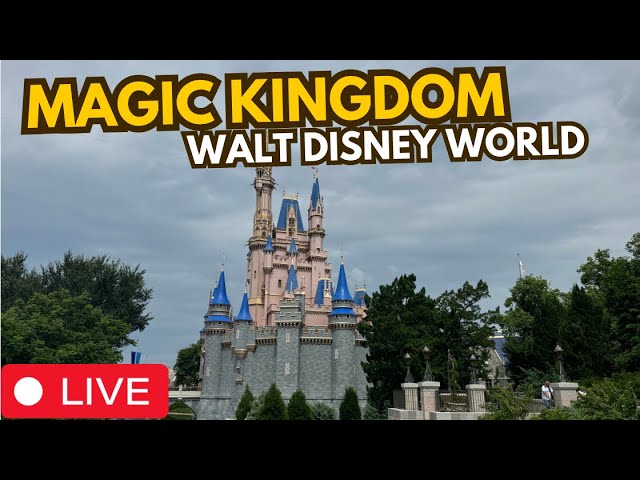 🔴 Live - Magic Kingdom Saturday  -  Walt Disney World  02.01.2025