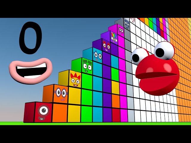 Numberblocks Step Squad 1-100 BIGGEST Numberblocks Learn to Count 100 Number Patterns