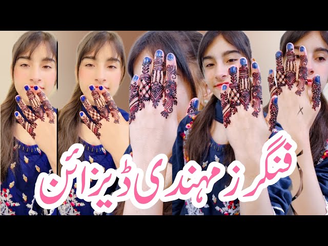 Gorgeous & Unique fingers mehndi Design || Finger Mehndi Art || Latest Trend & Ideas Step-by-step