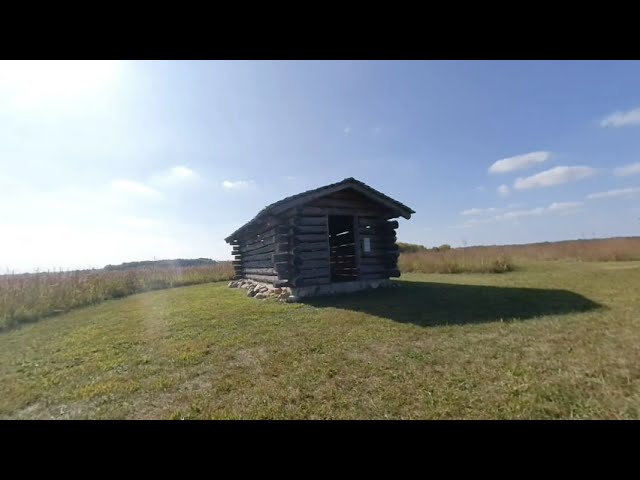 Prophetstown Native American Village - 3D Video Collage (180VR LR) 4K (Indiana, United States)