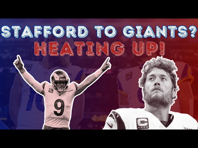 Giants now discussing Matt Stafford trade, but should they do it?!