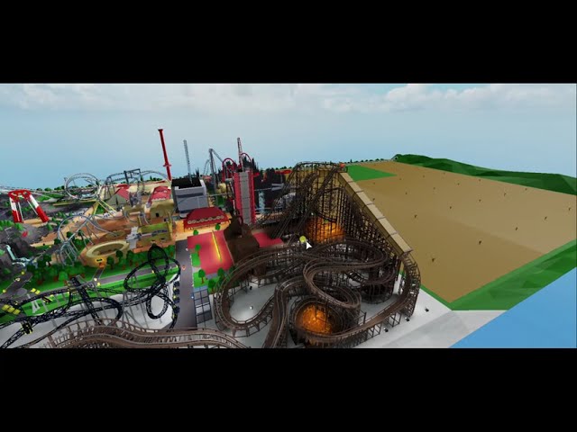 Ride on Wickermen in Dreamland Tycoon 2