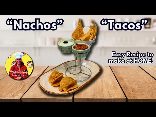 🌮🧀 Homemade Taco & Nacho Recipe: Be the Kitchen Star! 🌮🧀