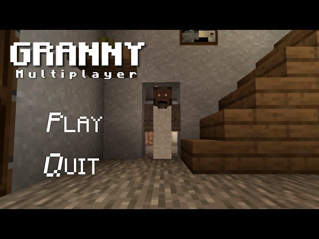 Granny Multiplayer Minecraft Gameplay