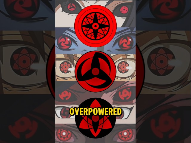 3 Most OP Mangekyo Sharingan #naruto #sharingan #boruto #sasuke #sarada #anime #narutofans #shorts