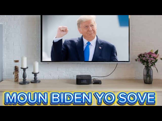 MOUN BIDEN YO PA NAN KOURI ANKÒ,  RETE TÈT FRÈT, VIDEYO SA SE POU NOU