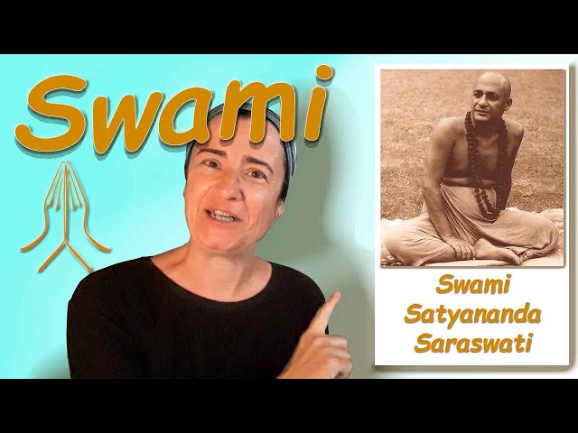 Swami is a highly respected teacher who is in the service of humanity