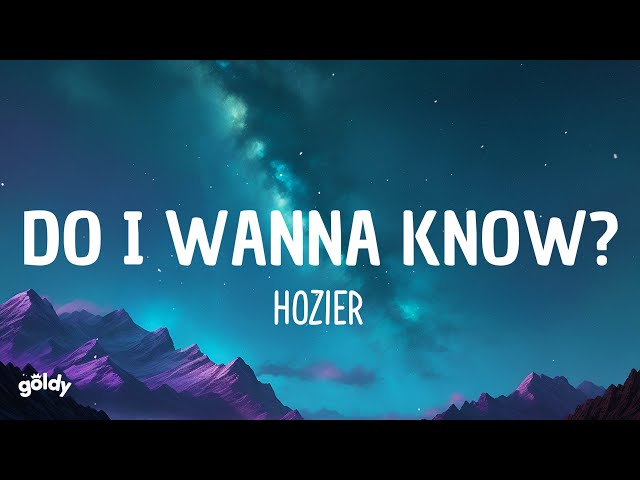 Hozier - Do I Wanna Know? (Lyrics)