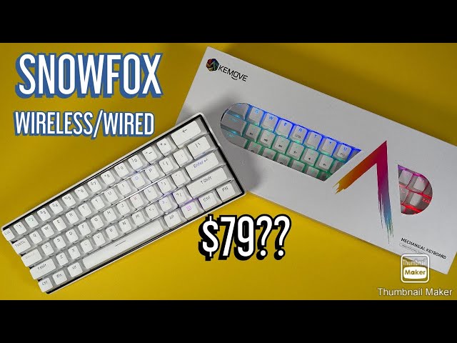 SnowFox 60 Percent Keyboard