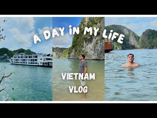 Vietnam Trip Part-3 | Cruise Par Kiya Bhut Fun #vietnam #cruise #beach