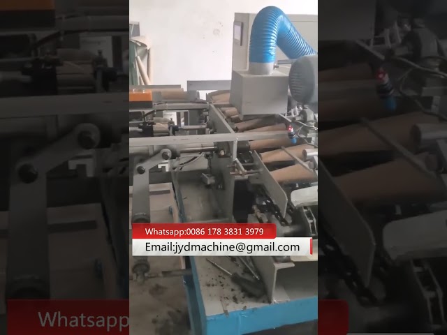 Automatic Textile Paper Cone Finishing Machine Factory Working Details