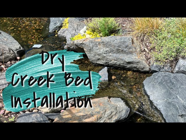 What is a Dry Creek Bed? | The Barefooted Gardener