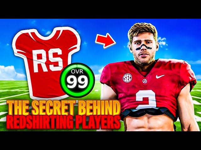 The Secret Behind Redshirting in College Football 25 Dynasty