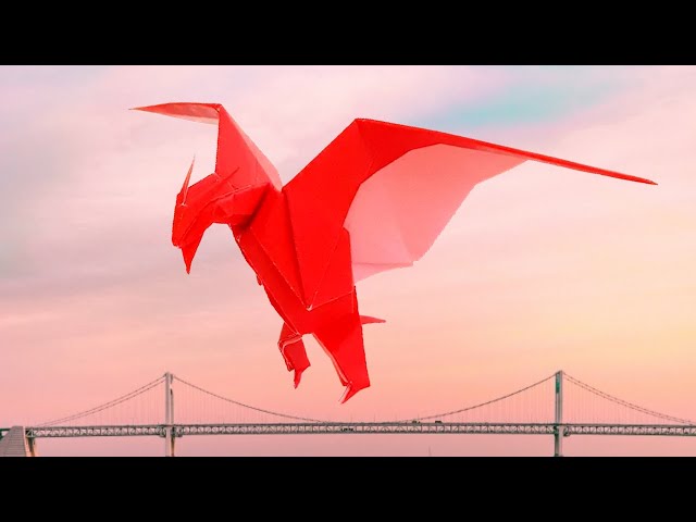 How to Make an Origami Dragon