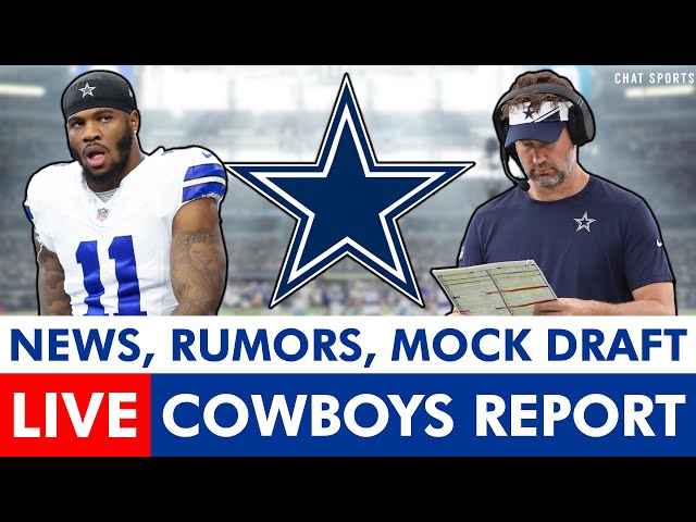 Cowboys News, Coaching Staff Latest, Free Agency Rumors, Offseason Plan & Cowboys Mock Draft | LIVE