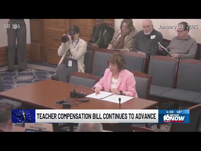 Teacher compensation bill advances in the Indiana legislature