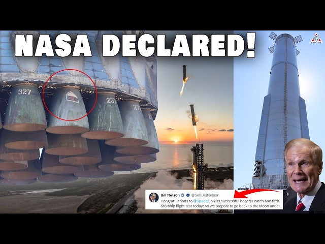 NASA just declared this after SpaceX Flight 5 1st tower CATCH & targeted landing ship