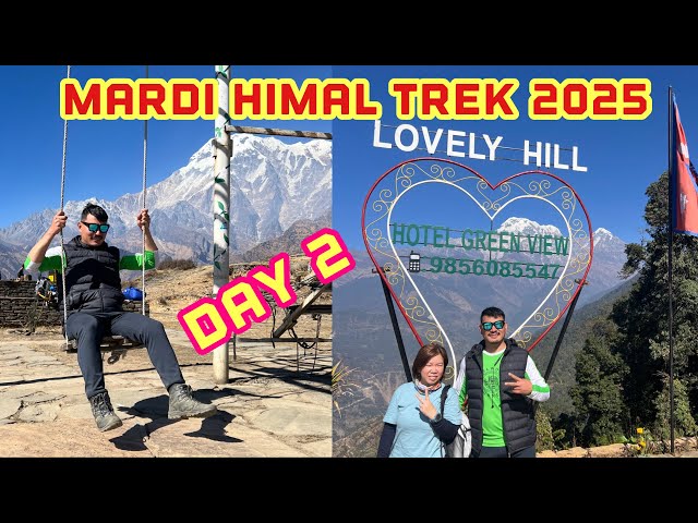 MARDI HIMAL TREK 2025 DAY 1 POKHARA TO RESCU CAMP Sudip Rai ​⁠​⁠@SudipRai18