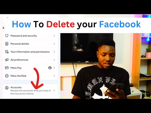 How to Delete Your Facebook Account/page