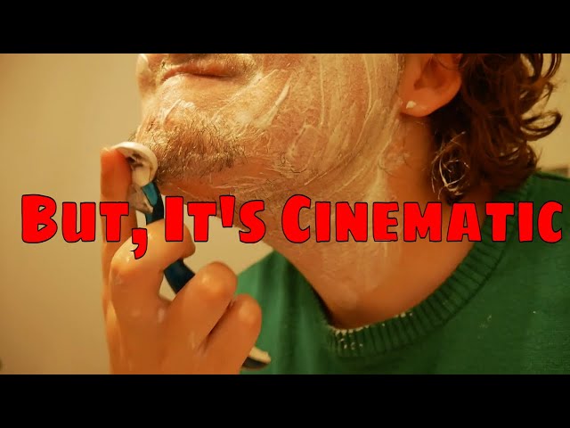 Shaving, But It's Cinematic | LUMIX G7 Short Film 2024