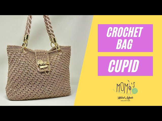 TUTORIAL FACILISSIMO BORSA UNCINETTO CUPID || EASY CROCHET BAG - MINI VENTAGLI 🌻 Momì's 🌻