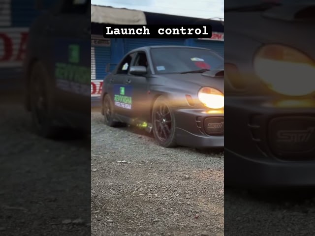 Launch control at WRX STI