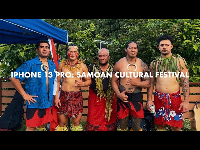 Samoan Cultural Festival HK | iPhone 13 Pro Cinematic 4K