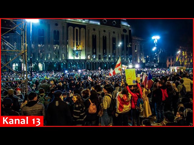 Tens of thousands of people took to streets in Georgia again - Police seeks to prevent rally