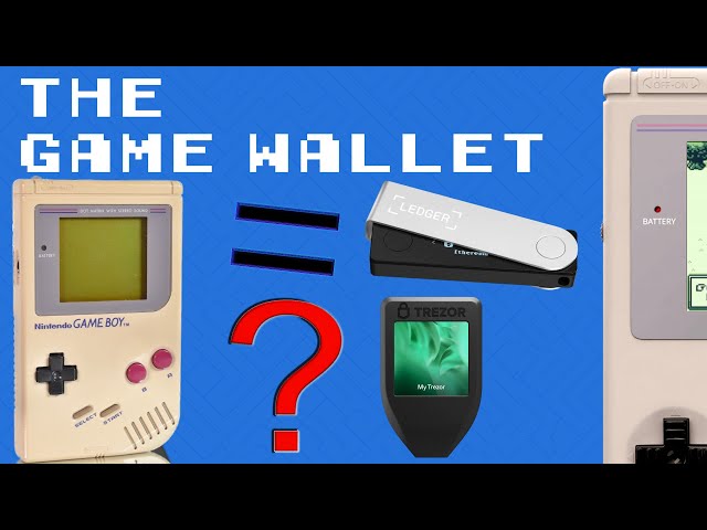 Game Wallet: Transforming GameBoy into a Secure Cryptocurrency Cold Wallet