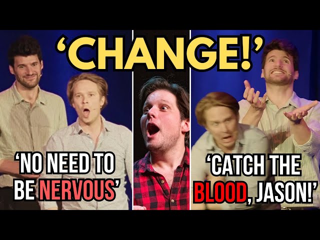 "CATCH THE BLOOD, JASON!" | The CHANGE Game | Shoot From The Hip