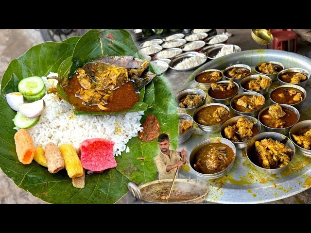 Unlimited Chicken Chawal Thali Price ₹ 60/- Only । Ranchi Famous Chicken Thali